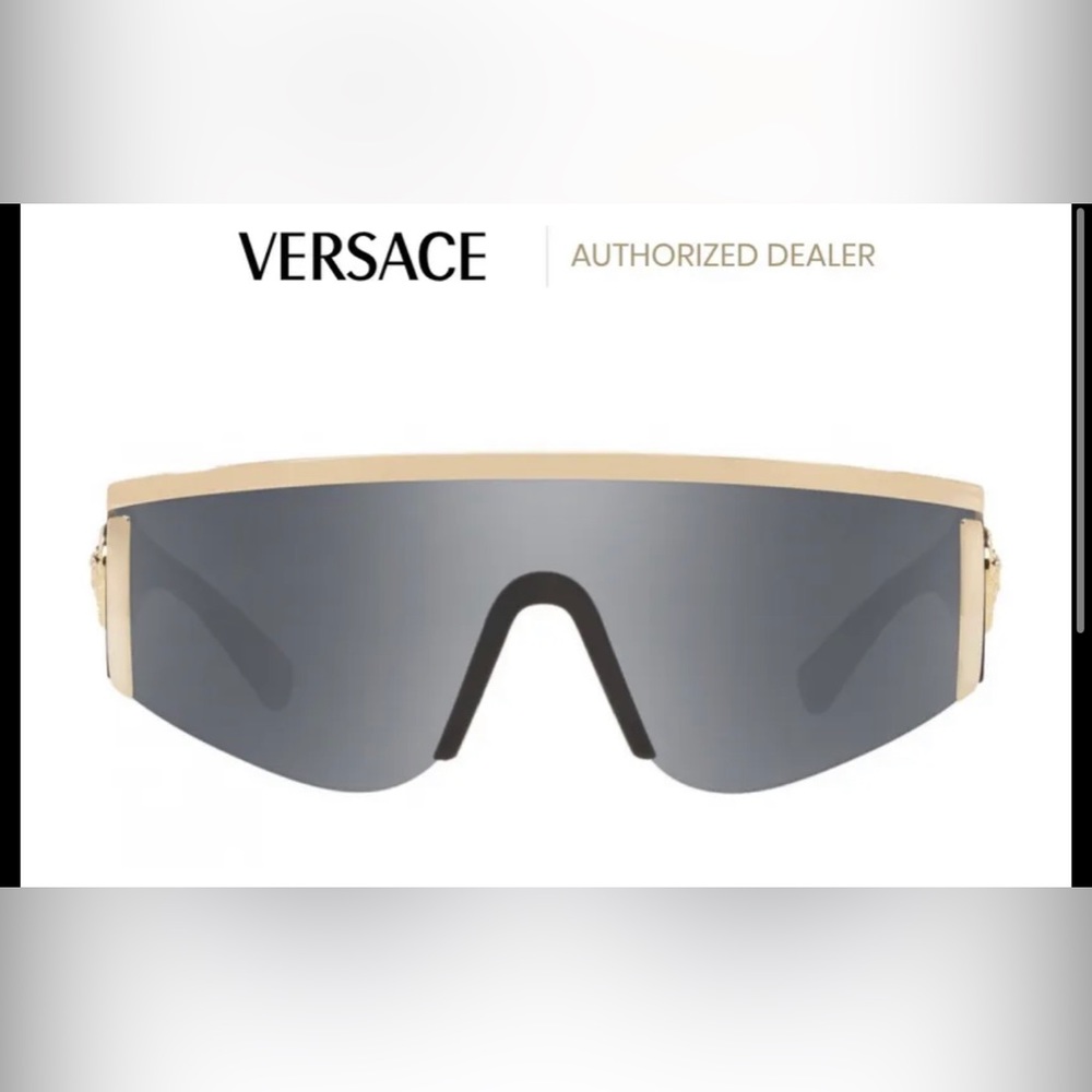 authentic Versace visor sunglasses